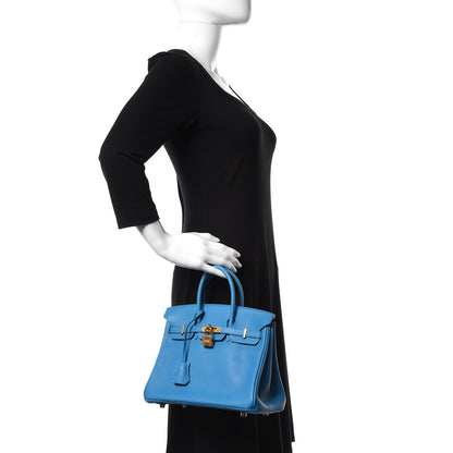 Hermes Swift Birkin 25 Bleu Zanzibar 2 of 33