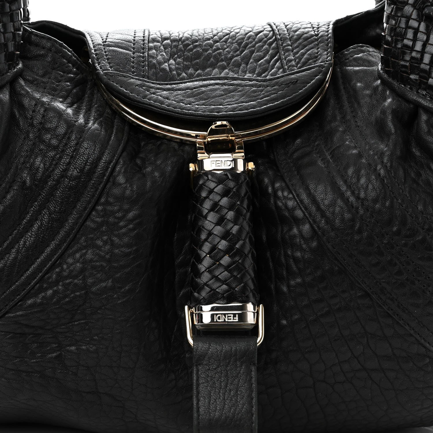 Fendi Nappa Nuvolata Spy Black 7 of 11