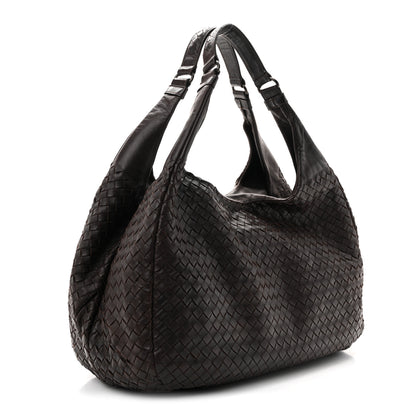 Bottega Veneta Nappa Intrecciato Large Campana Ebano 3 of 13