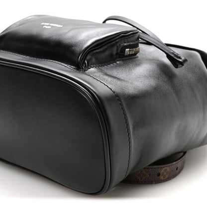 Louis Vuitton Lambskin Monogram Montsouris Vibe PM Black 9 of 9