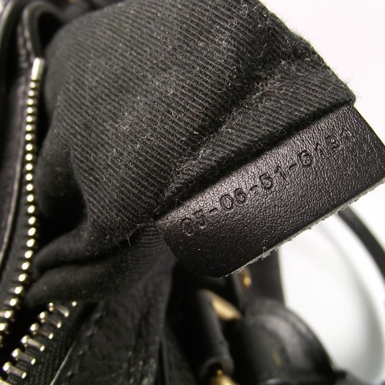 Leather Paddington Black