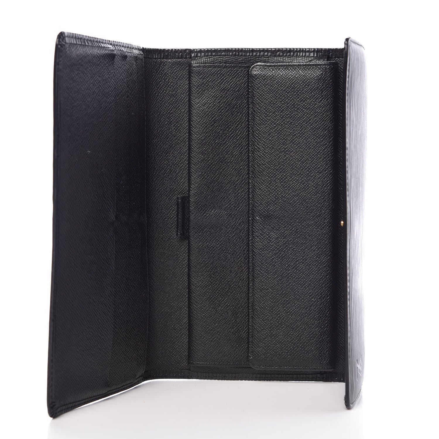 Louis Vuitton Epi Porte Tresor International Wallet Black 5 of 6