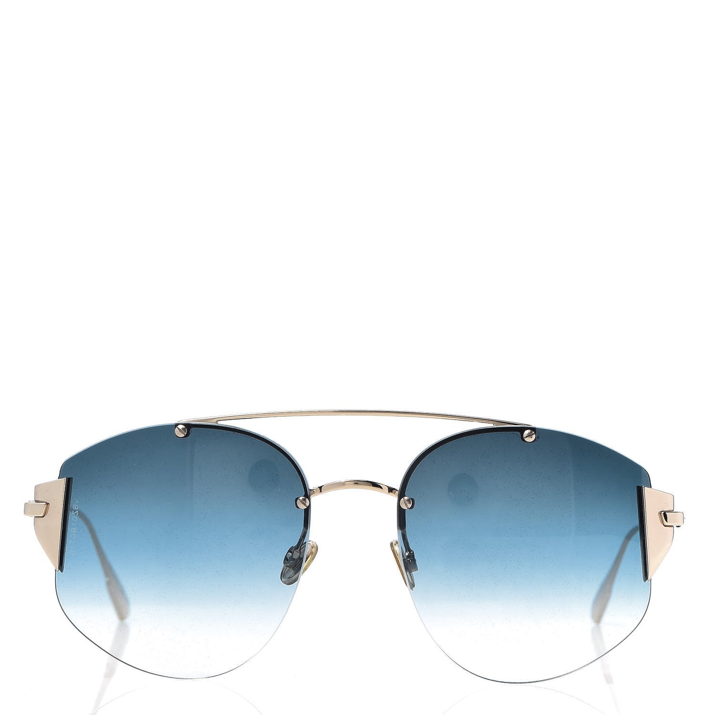 Metal Diorstronger Sunglasses Gold