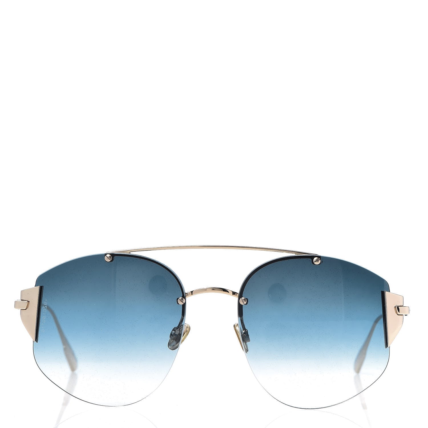 Christian Dior Metal Diorstronger Sunglasses Gold 2 of 10