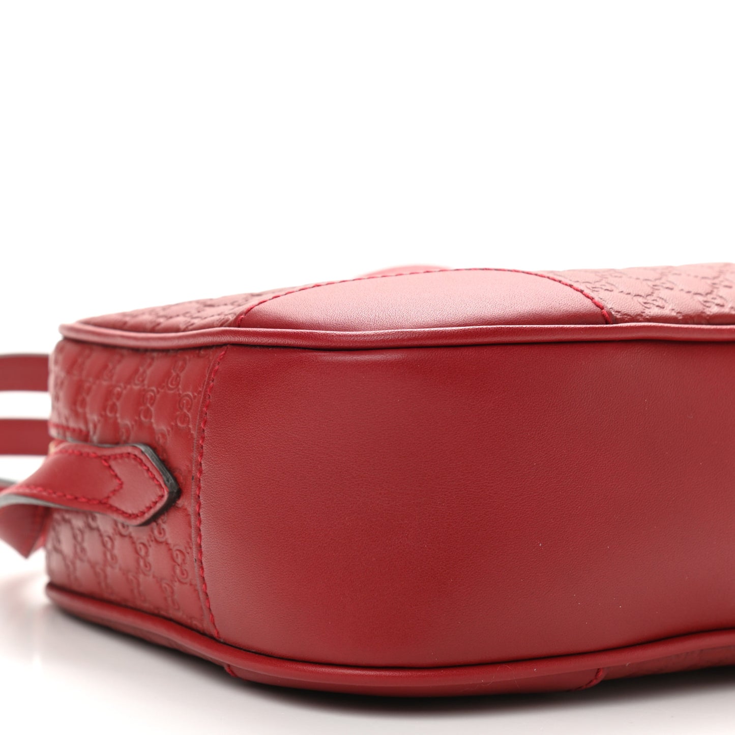 Microguccissima Mini Bree Messenger Bag Red