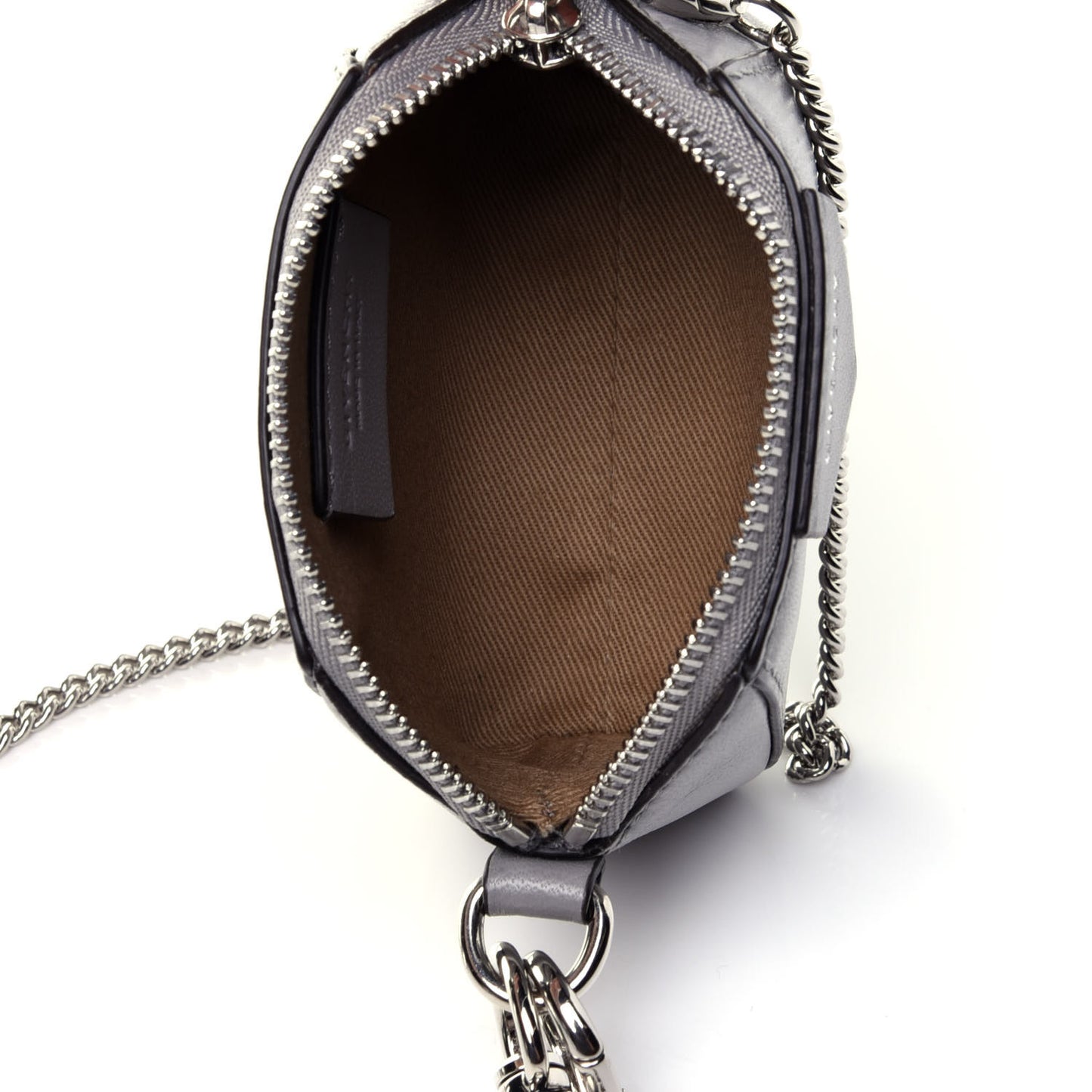 Lambskin Baby Antigona with Chain Grey