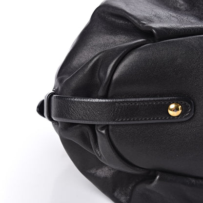 Prada Soft Calf Tote Black 9 of 10