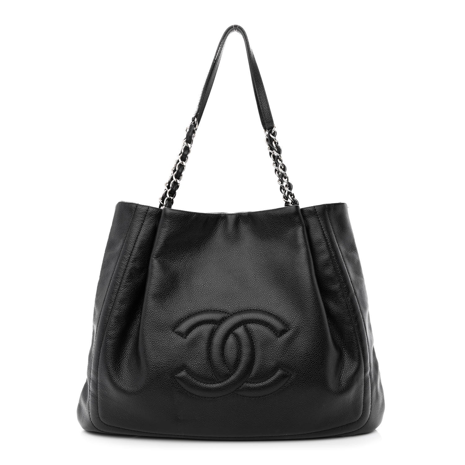 Chanel Caviar CC Timeless Shopping Tote Black 1 of 13