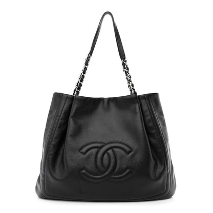 Chanel Caviar CC Timeless Shopping Tote Black 1 of 13