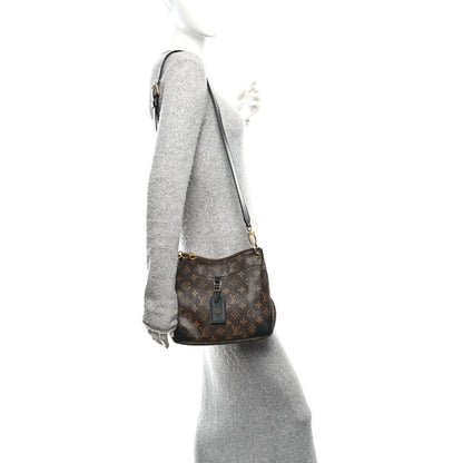 Louis Vuitton Monogram Odeon PM Black 2 of 10