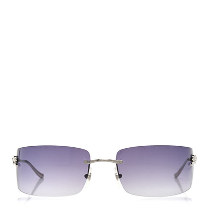 Cartier Panthere De Cartier Sunglasses CT0503S Silver 2 of 7