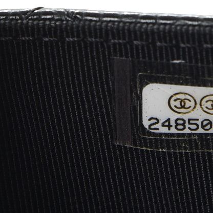 Chanel Caviar Quilted Flap Card Holder Black 8 of 8