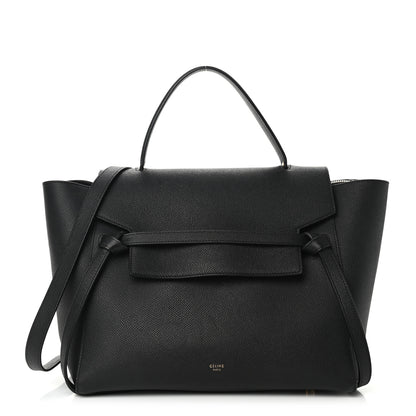 Celine Grained Calfskin Mini Belt Bag Black 1 of 15