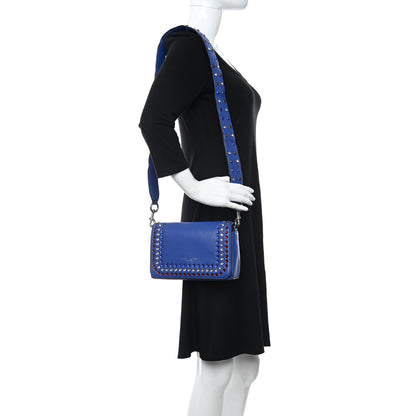 Marc Jacobs Calfskin Crystal Pretty Young Thing Crossbody Cobalt Blue 2 of 10