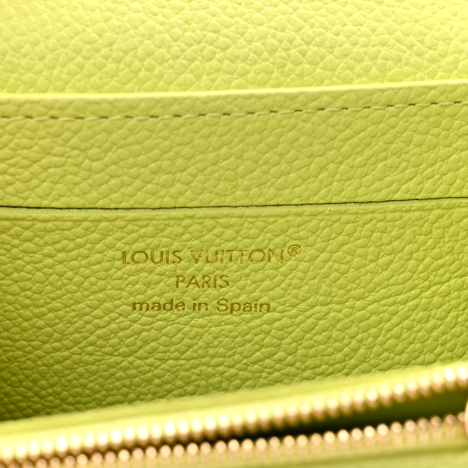 Louis Vuitton Empreinte Rosalie Coin Purse Zesty Lime 6 of 6