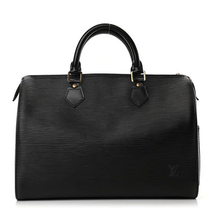 Louis Vuitton Epi Speedy 30 Black 1 of 13