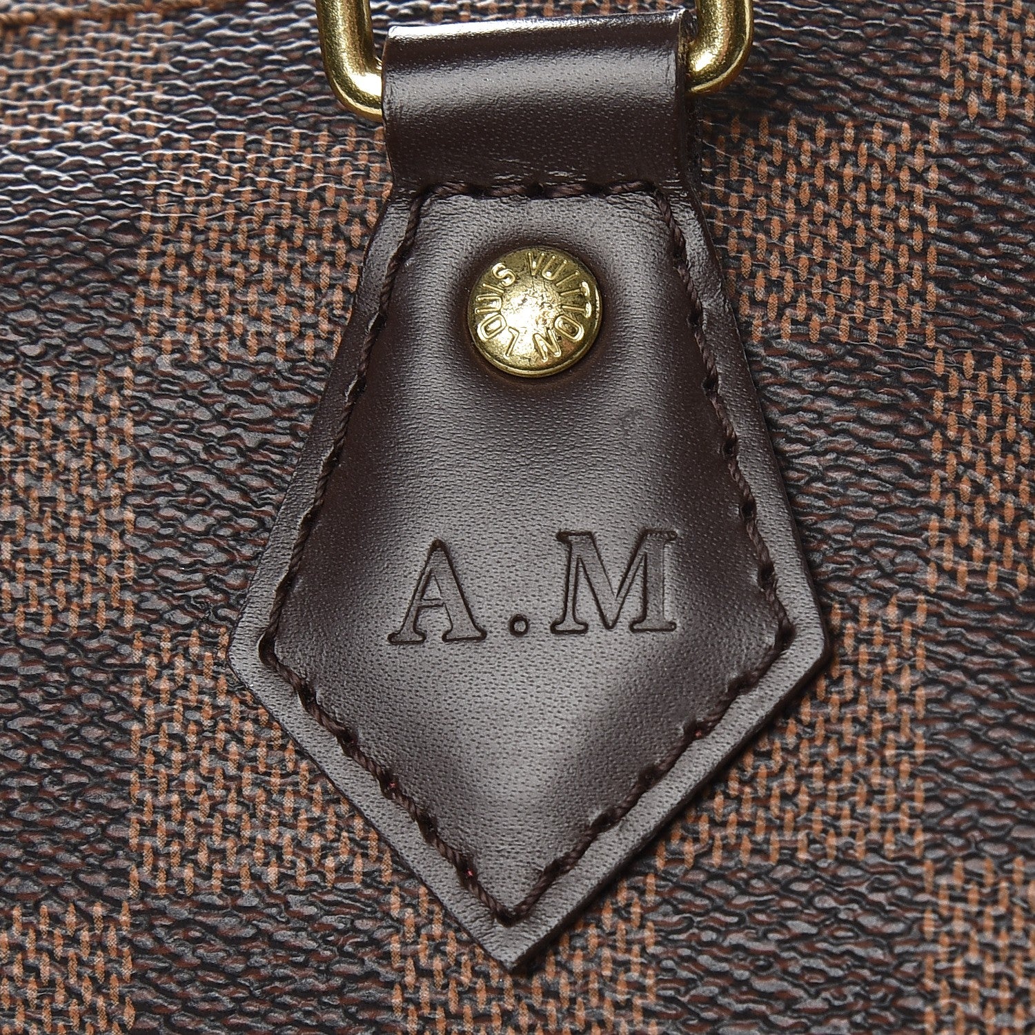 Louis Vuitton Damier Ebene Speedy Bandouliere 25 8 of 11