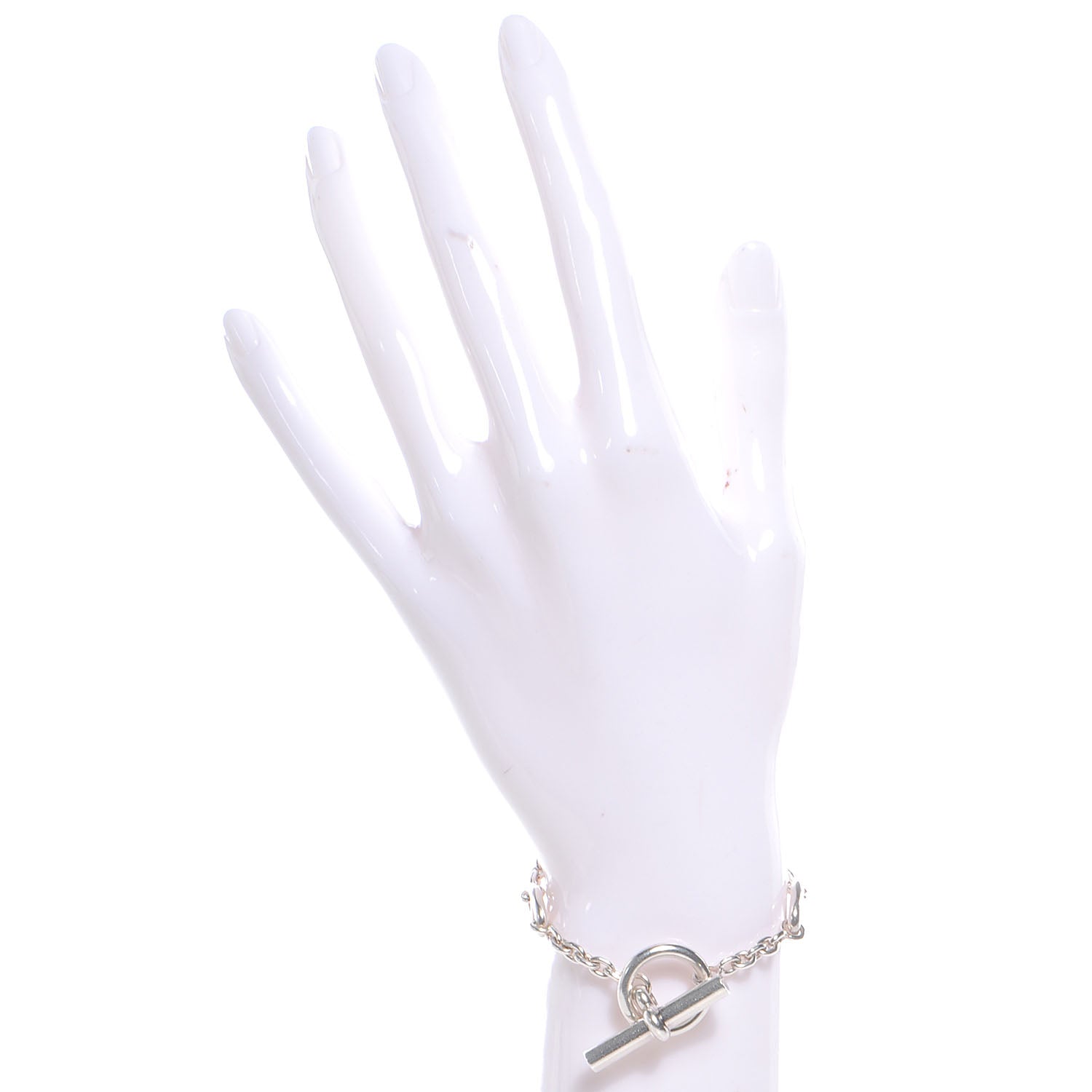 Hermes Sterling Silver Farandole Bracelet 3 of 6