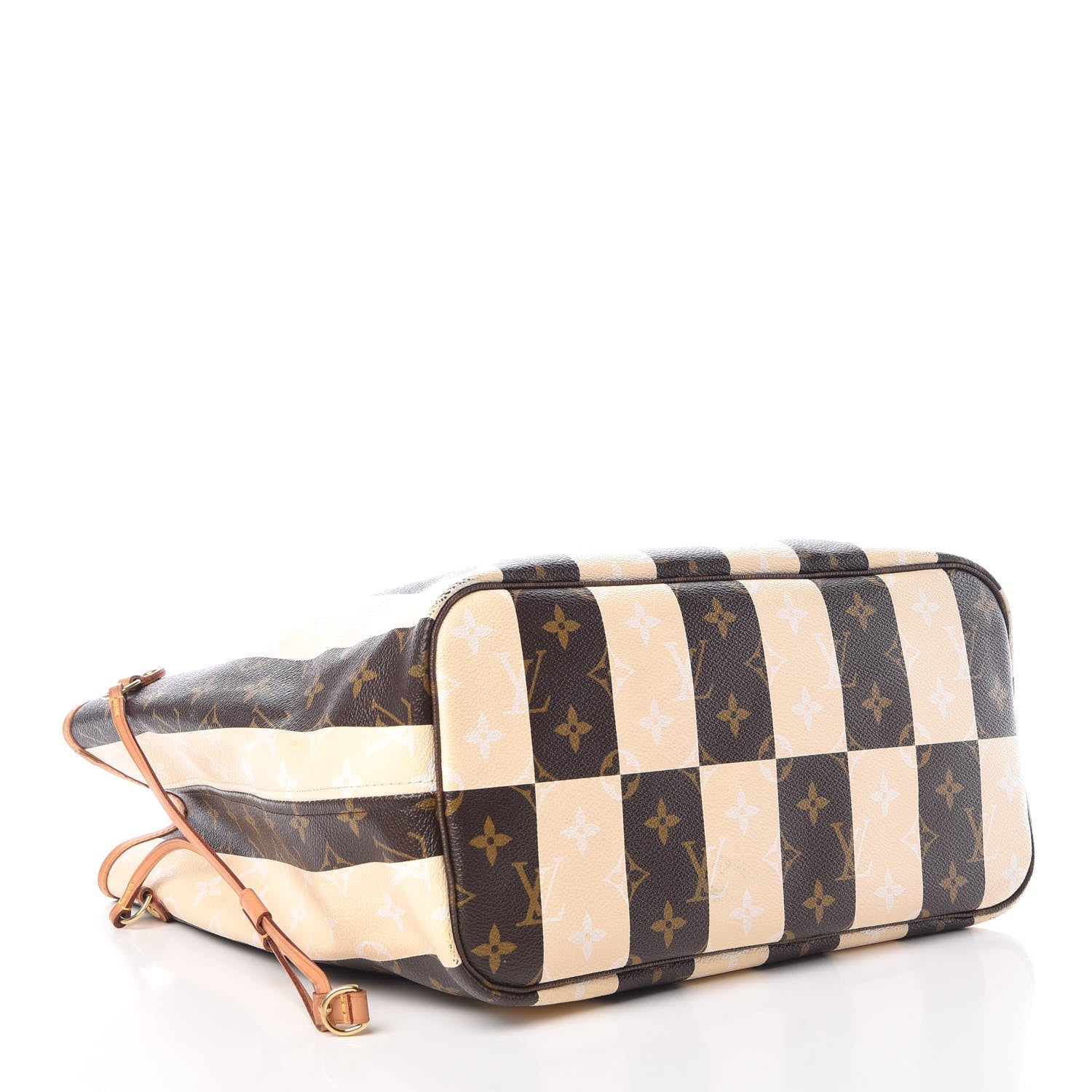 Louis Vuitton Monogram Rayures Neverfull MM 4 of 14