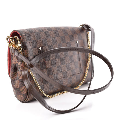 Louis Vuitton Damier Ebene Favorite MM 3 of 12