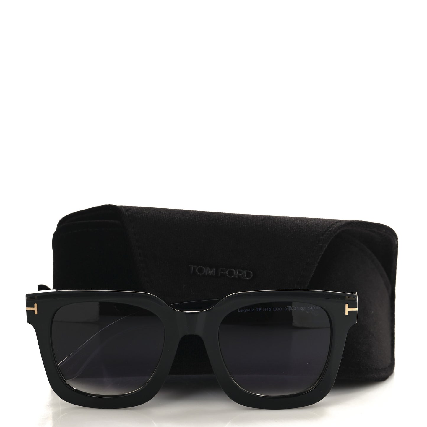 Acetate Leigh-02 Sunglasses TF1115 Black