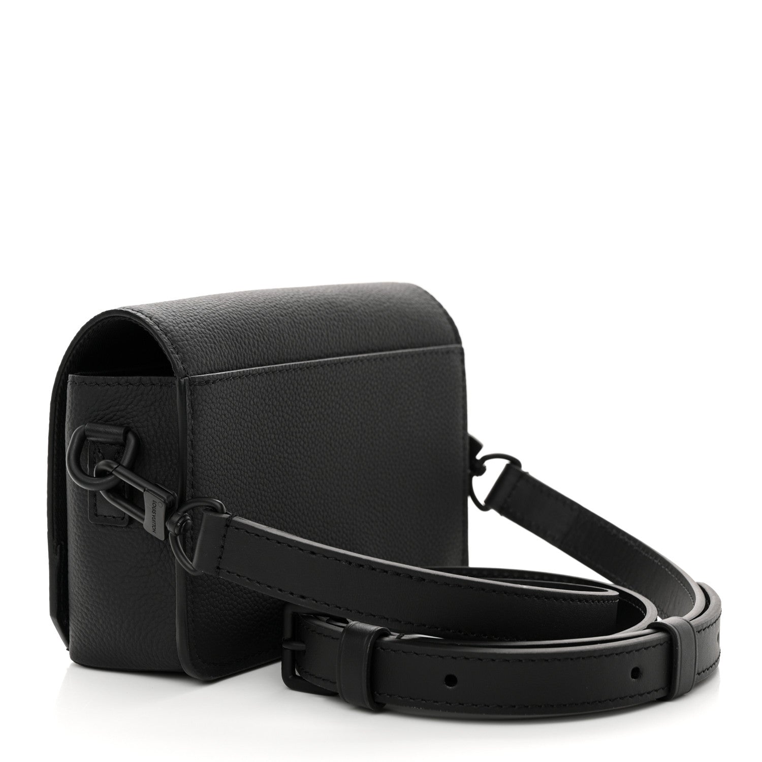 Louis Vuitton Cowhide Fastline Wearable Wallet Black 3 of 10