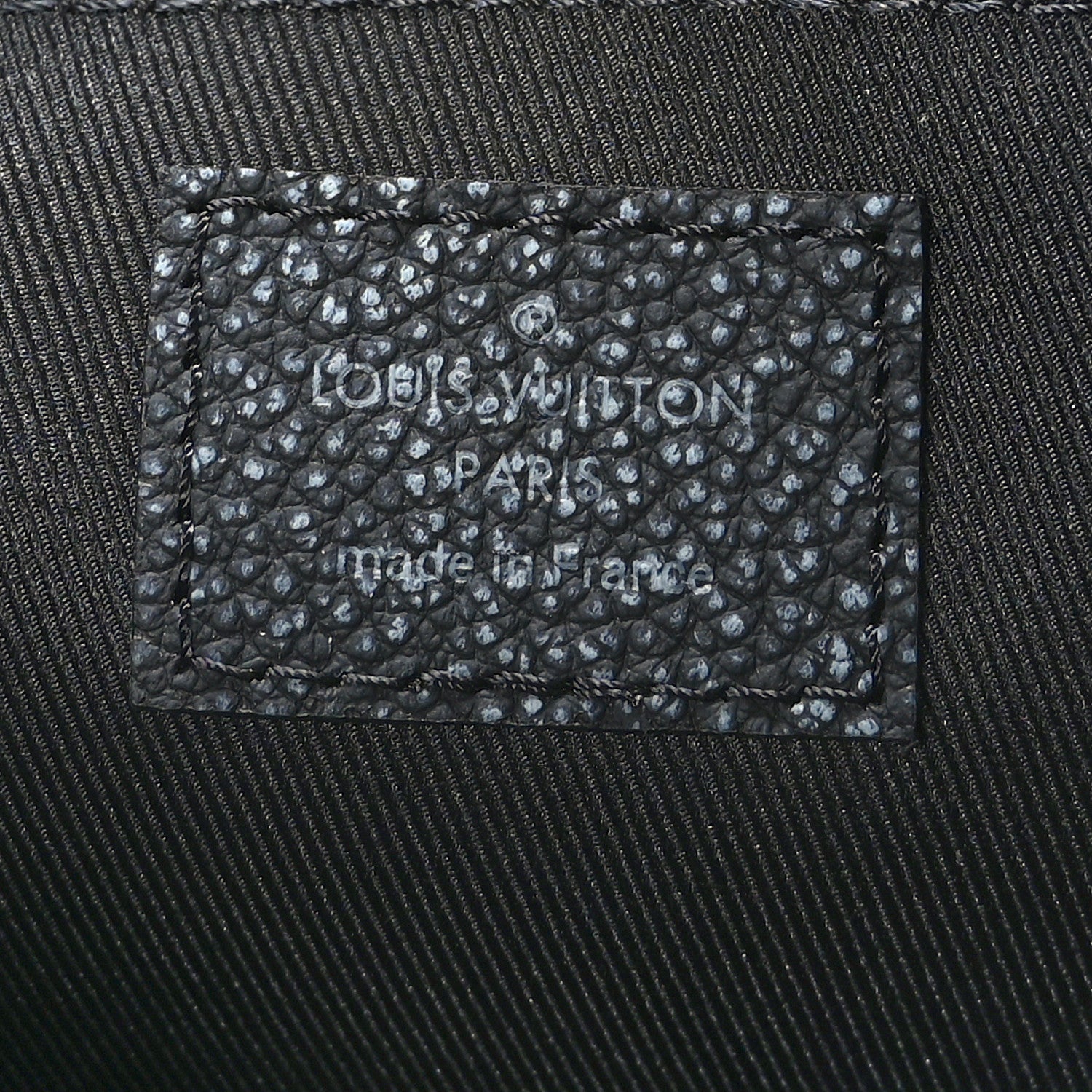 Louis Vuitton Cowhide Faded Monogram City Keepall Charcoal 6 of 8