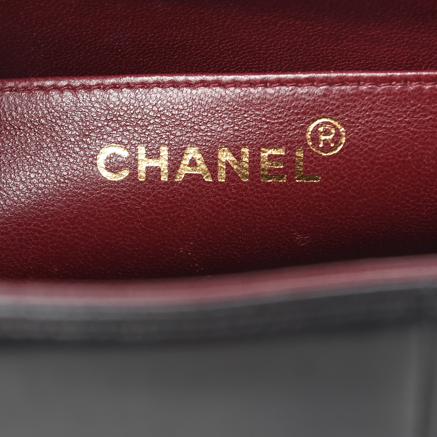 Chanel Lambskin Vertical Quilt Jumbo Single Flap Black 6 of 21