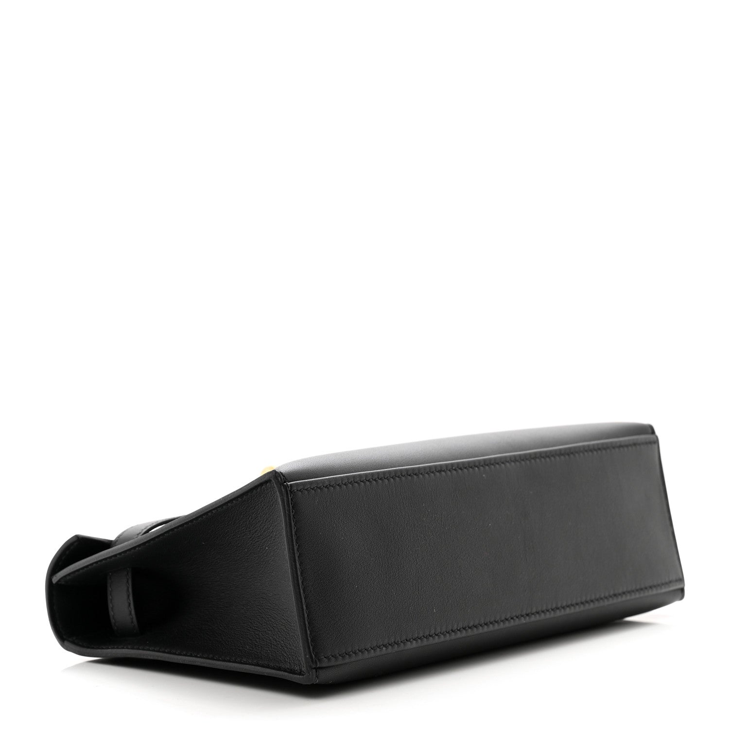 Hermes Swift Kelly Pochette Clutch Black 4 of 8