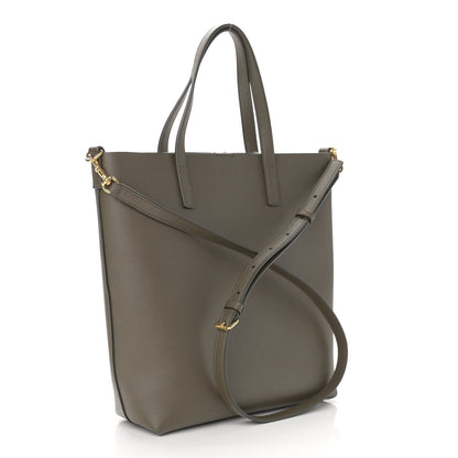 Saint Laurent Calfskin Toy Shopping Tote Olive 3 of 9