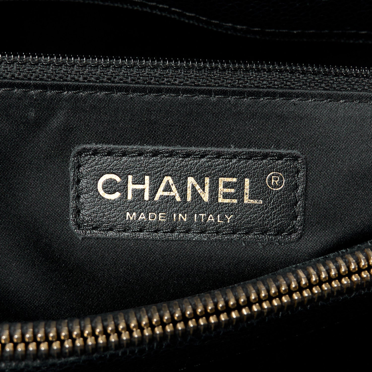 Chanel Caviar Quilted Grand Shopping Tote GST Black 6 of 11