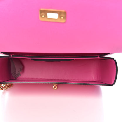 Versace Calfskin Technicolor Baroque Print Medium Icon Chain Bag 5 of 12
