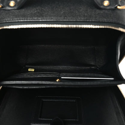 Chanel Caviar Quilted Large CC Filigree Vanity Case Black 5 of 9