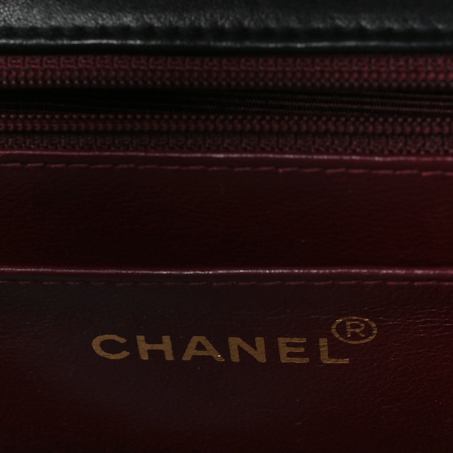 Chanel Lambskin Quilted XL Jumbo Single Flap Black 6 of 10