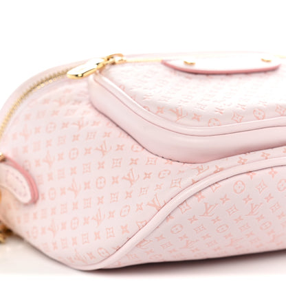 Louis Vuitton Calfskin Minigram Mini Bumbag  Light Bliss 8 of 10