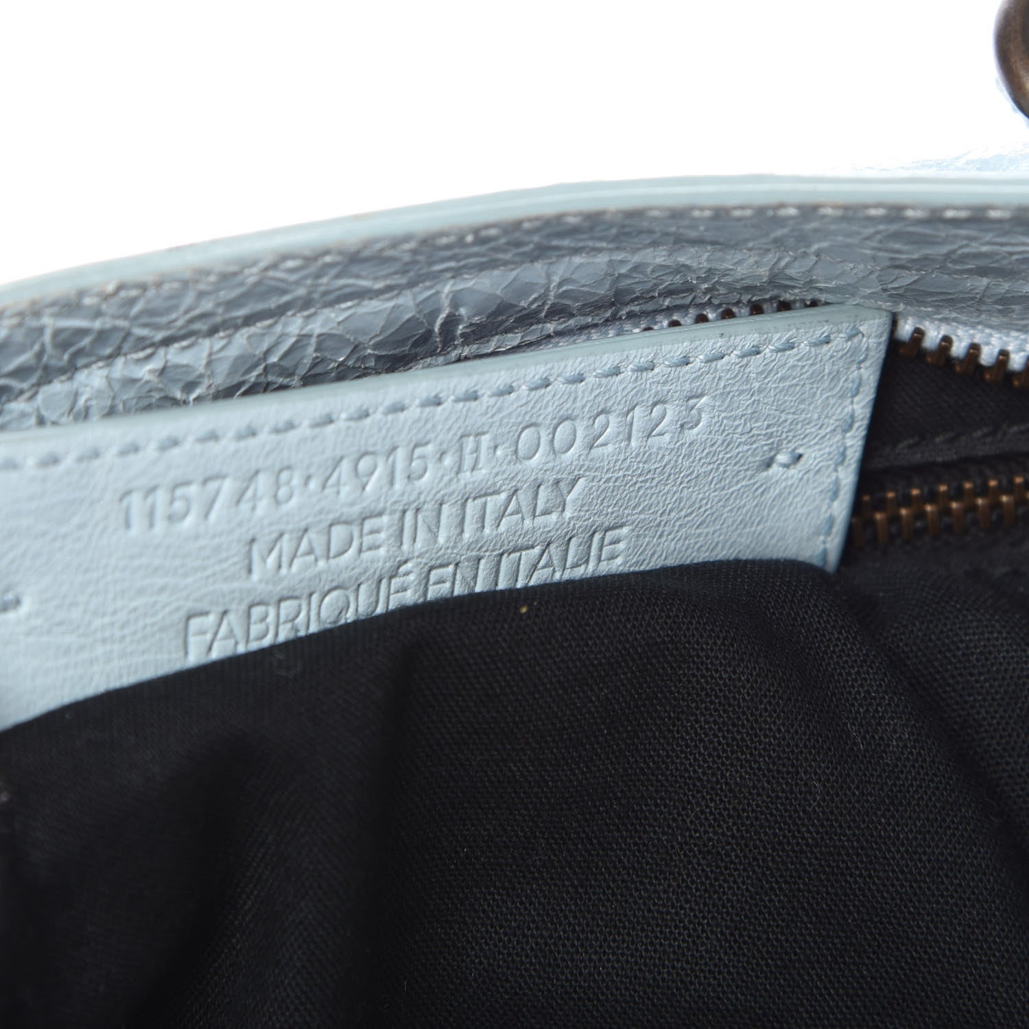 Balenciaga Agneau Classic Hardware City Bleu Dragee 8 of 12