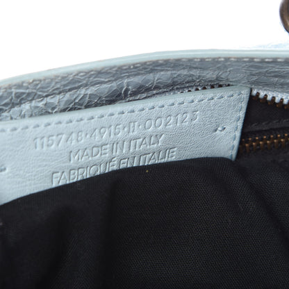 Balenciaga Agneau Classic Hardware City Bleu Dragee 8 of 12