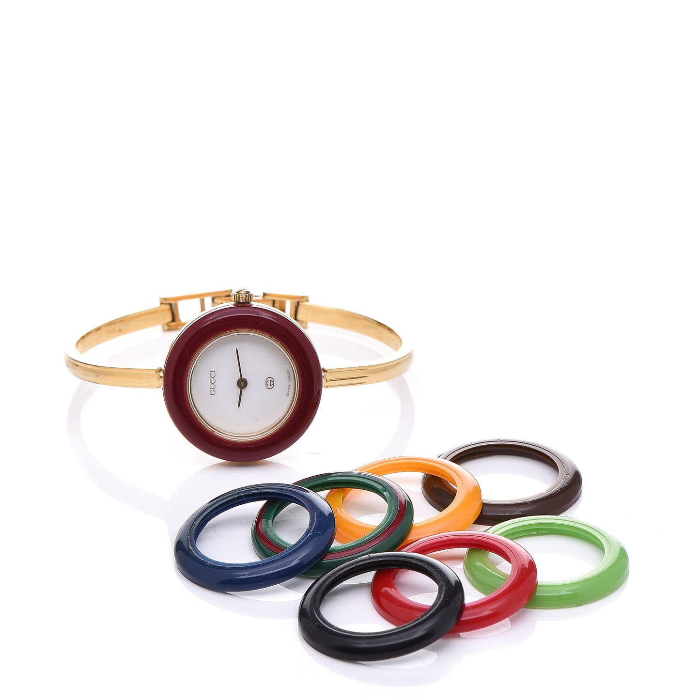 Stainless Steel 26mm Interchangeable Bezel Quartz Watch