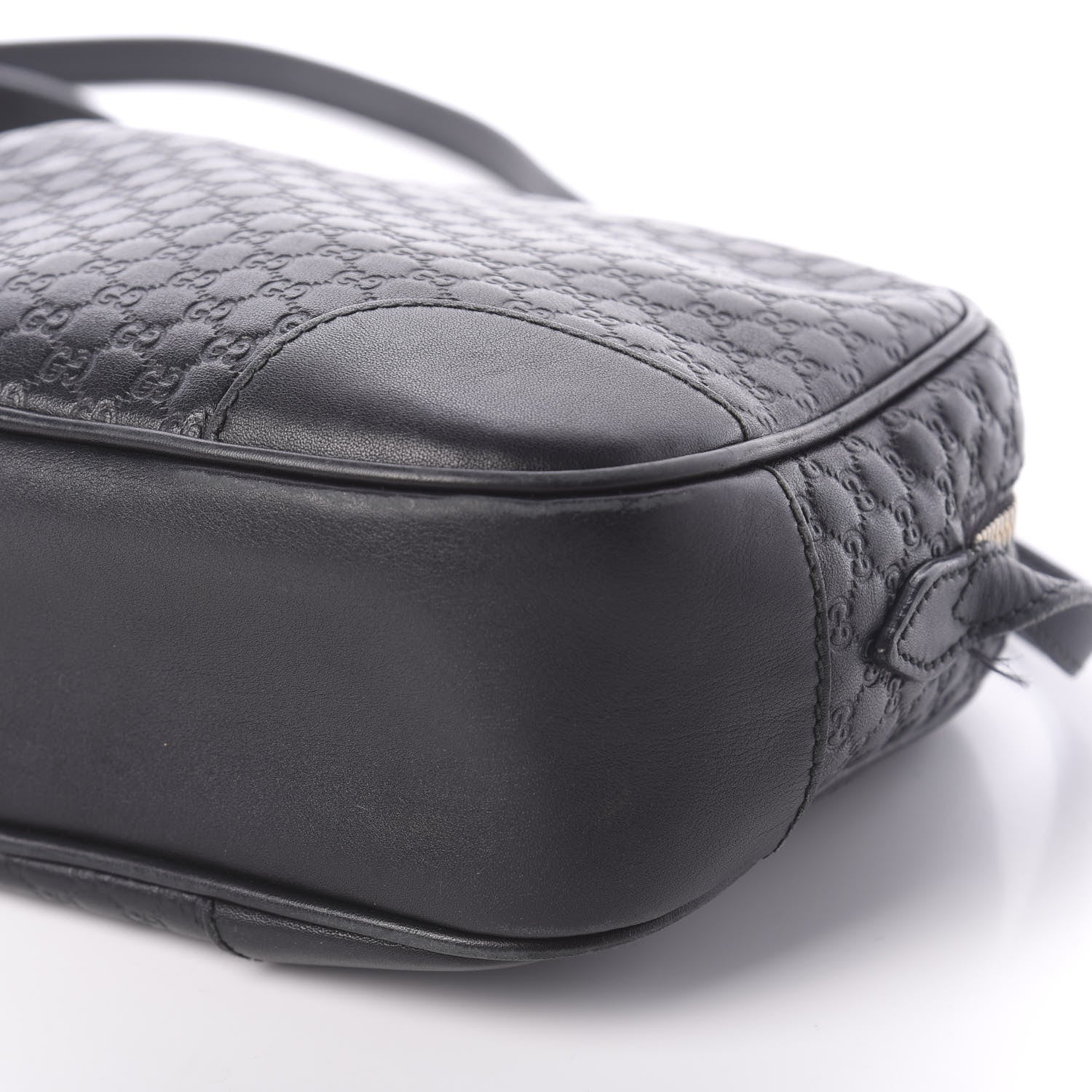 Gucci Microguccissima Mini Bree Messenger Bag Black 10 of 10