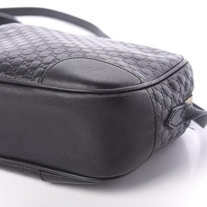Gucci Microguccissima Mini Bree Messenger Bag Black 10 of 10