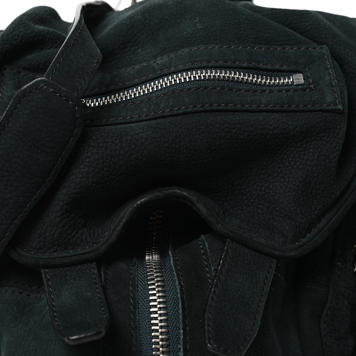 Alexander Wang Nubuck Mini Marti Backpack Green Rhodium Hardware 1768196 –  FASHIONPHILE