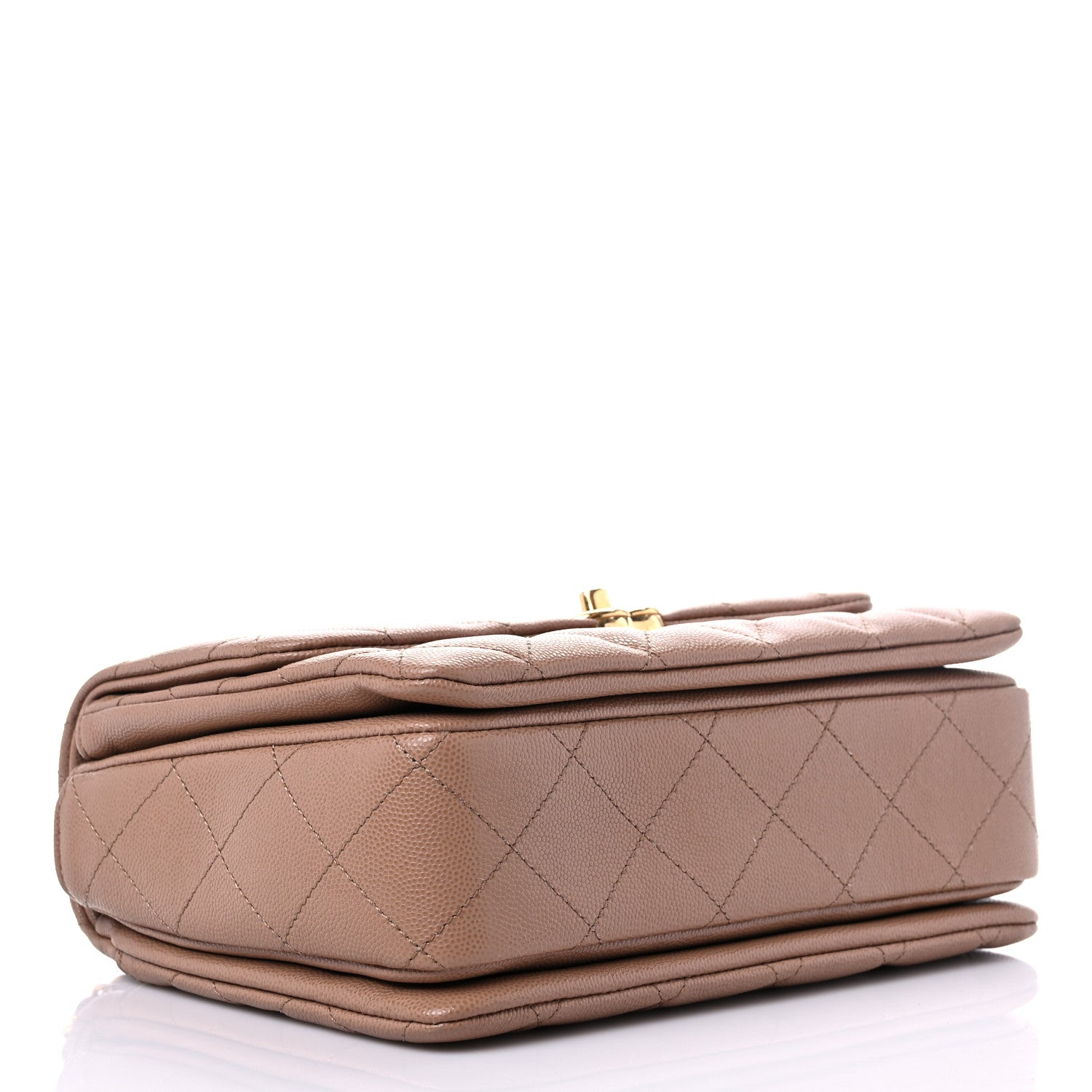 Chanel Caviar Quilted Coco First Flap Beige 4 of 11