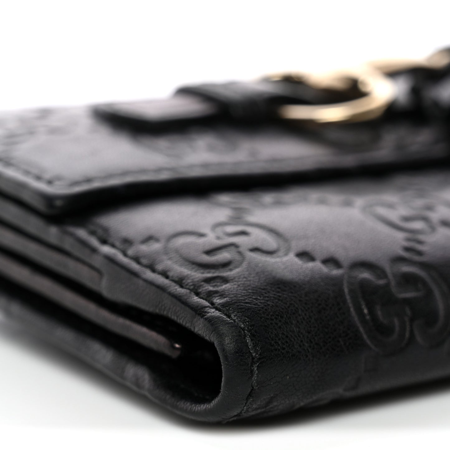 Guccissima Emily Continental Wallet Black