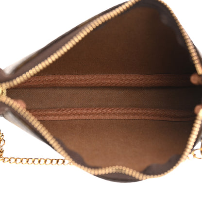 Louis Vuitton Monogram Mini Pochette Accessories 5 of 10
