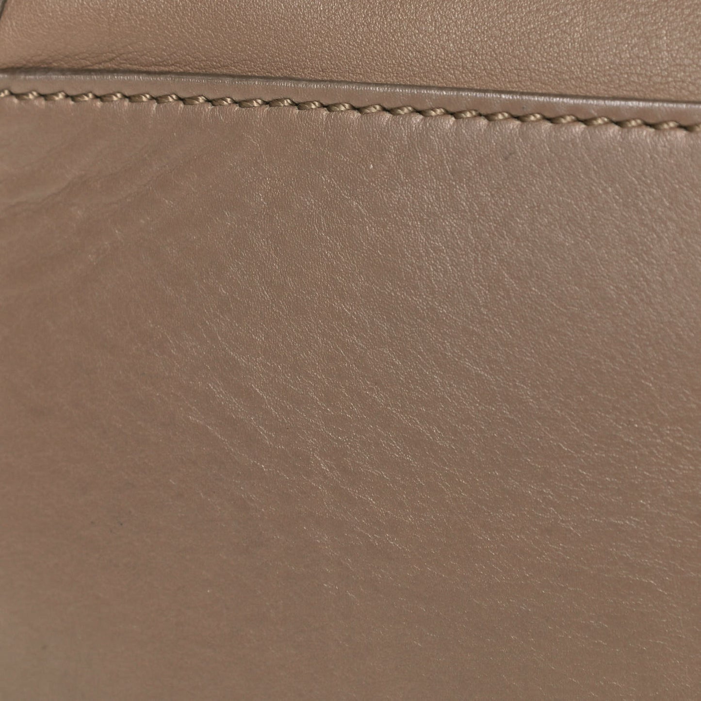 Smooth Calfskin Shoulder Luggage Camel