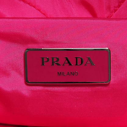 Prada Tessuto Bomber Small Tote Fuxia 6 of 9