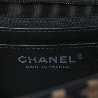 Chanel Tweed Small Elementary Chic Flap Blue Beige 5 of 8