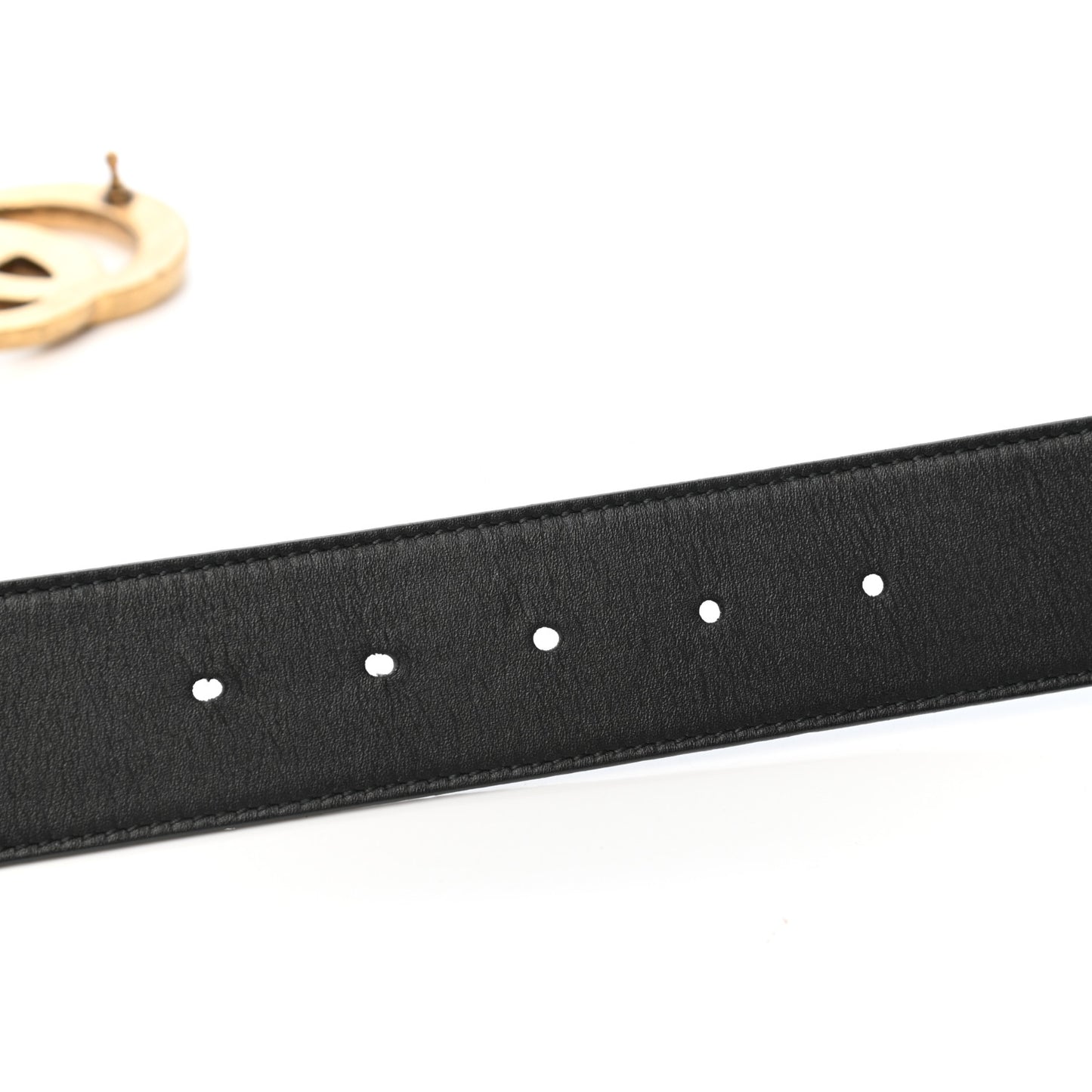 Calfskin Double G 40mm Belt 80 32 Black