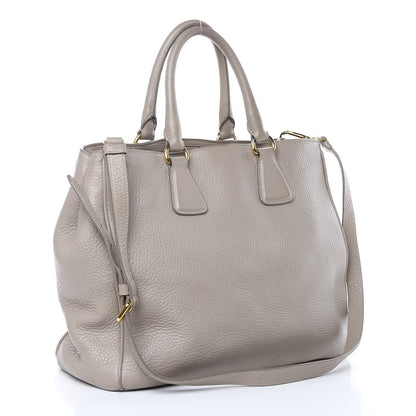 Prada Vitello Daino Tote Argilla 3 of 22