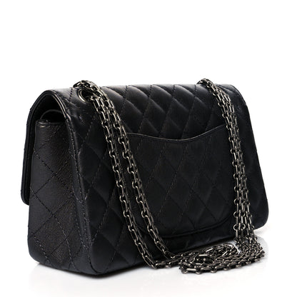 Chanel Metallic Sheepskin Quilted 2.55 Reissue 225 Flap Black 3 of 10